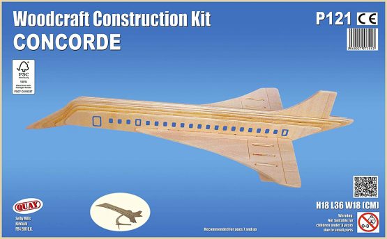 Quay Concorde Woodcraft Construction Kit FSC - Image 2