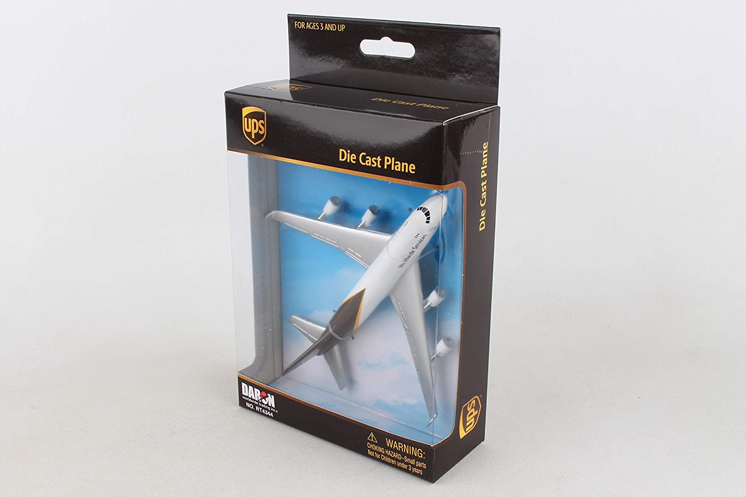 Herpa Toys Single Airplane UPS, toy model in small scale, aeroplane model, collect, play, miniature model made of plastic - Image 3