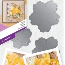 Crafter's Companion Gemini Die-Elements-Peony, Multicoloured, One Size