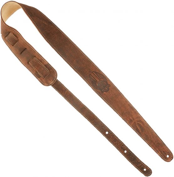 Fender Road Worn Leather Guitar Strap - Brown 099-0660-050