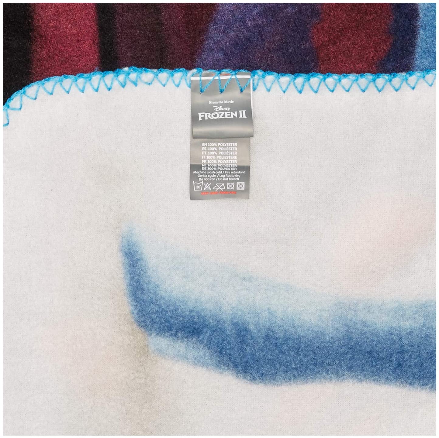Disney Frozen Polar 2 Reference KD Blankets for Bed Quilts and Bedspreads Home Textiles Unisex Adult, Multicoloured, One - Image 3