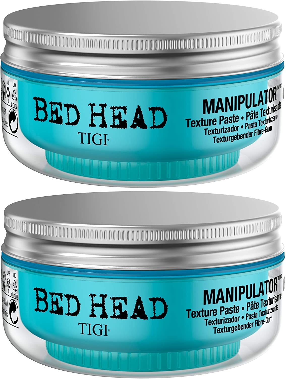 Bed Head by Tigi Manipulator Hair Styling Texture Paste for Firm Hold 57 g, Pack of 2, 57 g (Pack of 2) - Image 2