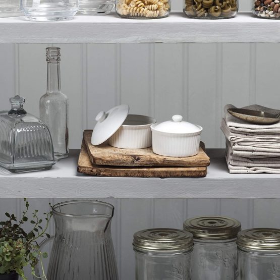 WM Bartleet & Sons 1750 TSET35 Set of 2 Traditional Porcelain Ramekins 7.5cm Diameter with lids – White - Image 3