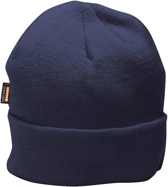 Portwest Knit Microfibre Insulated Hat Navy Car Maintenance Hygiene Protection EVERYDAY PORTWEST THINSULATE WINTER HAT B013NAR