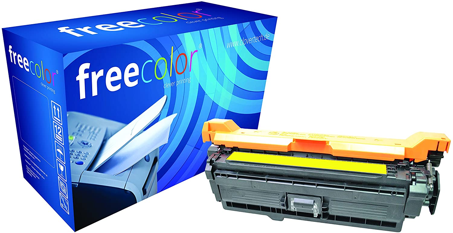Freecolor 801499 CE402A Laser Cartridge, Yellow