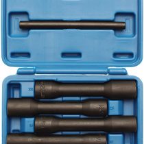 BGS 5262 | Special Socket Set / Screw Extractors, deep | 12.5 mm (1/2") Drive | 17 - 22 mm | 5 pcs.