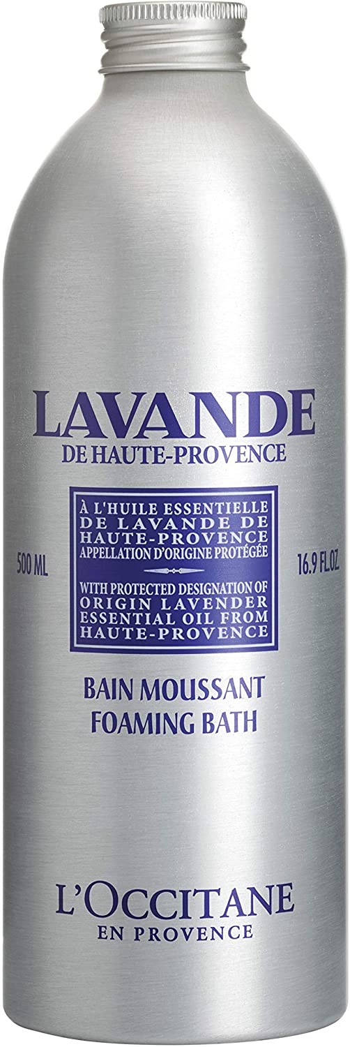 L'OCCITANE EN PROVENCE - Haute-Provence Lavender Bath Mousse - 500 ml, Klar, 500 ml (Pack of 1)