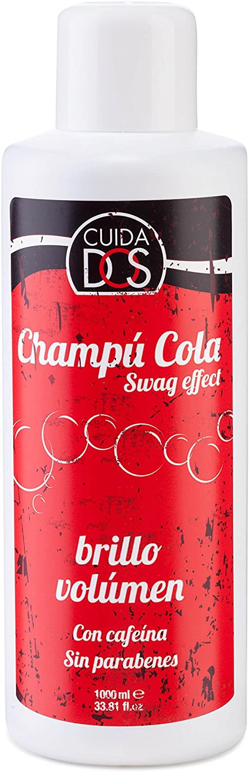 Care Cola Shampoo, with Caffeine, Shine and Volume. Paraben Free. Moisturizes and purifies hair. Formulated with caffeine