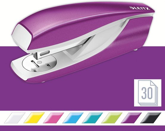 Leitz 55022062 NeXXt 30sh Blister Stapler - Purple