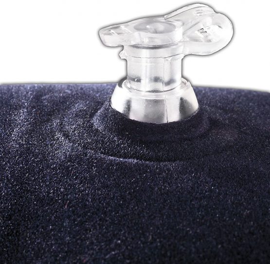 Black Crevice Nackenkissen – Protection of Chest and Ribs, Color Blue, Size 44 x 28 x 8 cm - Image 2