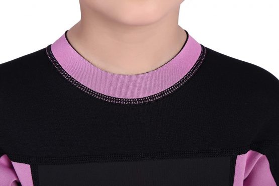 Cressi Women's Smoby Shorty Wetsuit Children's Premium Neoprene 2 mm, Black/Pink, 3/4 Years - Image 3
