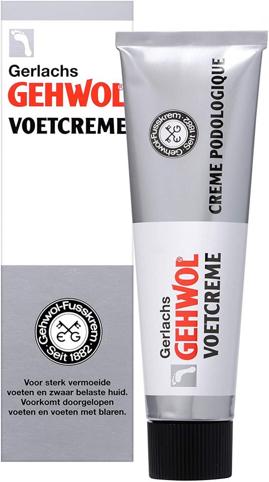 Gehwol 75ml Foot Cream, Strengthens Skin to Prevent Blisters