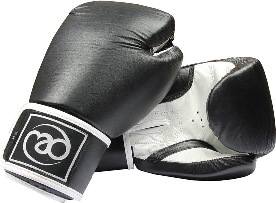 Boxing-Mad Boxing Gloves | Sparring Gloves for Boxing, MMA, Kickboxing, Muay Thai and Punch Bag Workouts | PRO Premium Leather Designed for Optimum Comfort and Grip