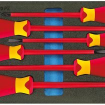 Gedore 1500 CT1-VDE 2170 PZ VDE Screwdiver Set in 1/3 CT Module