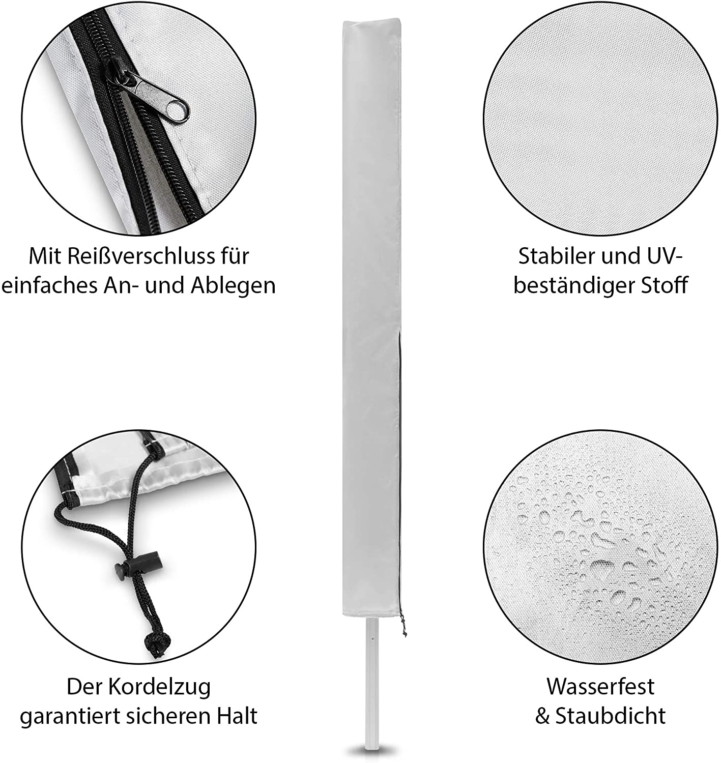 KHP Professional Protective Cover for Rotary Dryer Washing Lines. Cover for Rotary Airer! (180cm) - Image 2