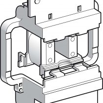 Schneider LX1D8F7 TeSys D AC Contactor Coil, 110 V, White