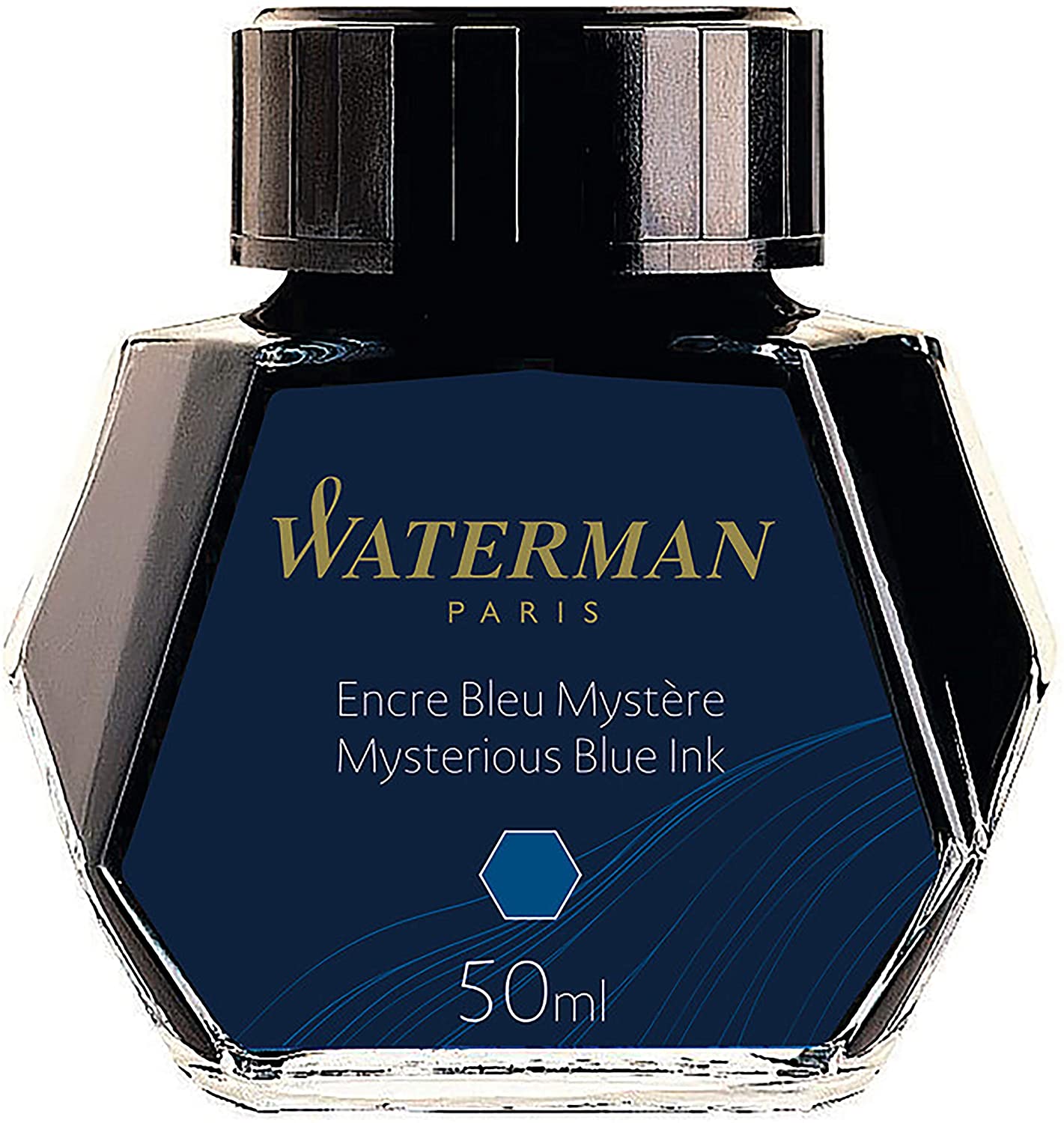 Waterman Fountain Pen Ink, Mysterious blue, 50 ml (Pack of 1) - Image 2
