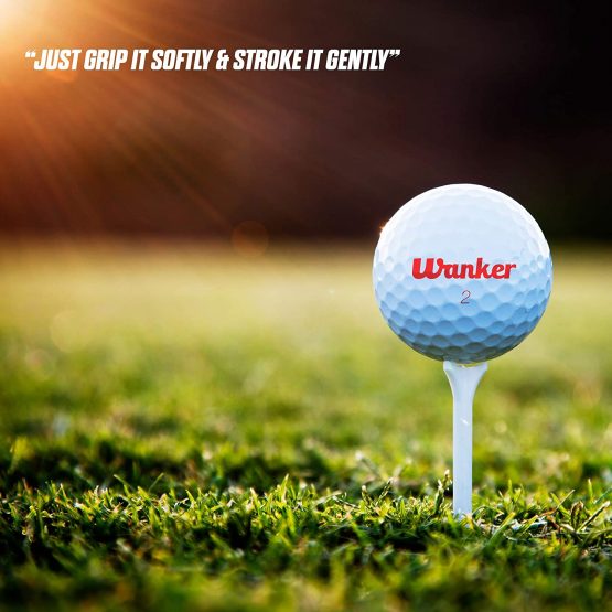 Shanker Golf Balls - Rude Branded Horrible Balls - Funny Joke Gift for Golfers (Sleeve of 3, Novelty, Playing Quality) - Image 3