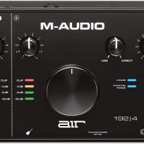 M-Audio AIR 192|4 - 2-In/2-Out USB Audio Interface with Recording Software from ProTools & Ableton Live, Plus Studio-Grade FX & Virtual Instruments