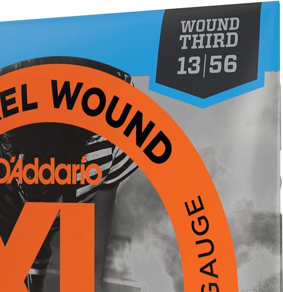 D'Addario EJ22 XL Nickel Wound Jazz Medium (.013-.056) Wound 3rd Electric Guitar Strings - Image 4