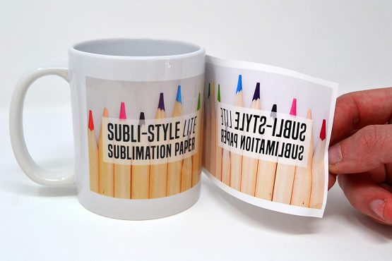 Ink Experts Style LITE Mug Size Sublimation Paper 100gsm (100 Sheets) - Image 3
