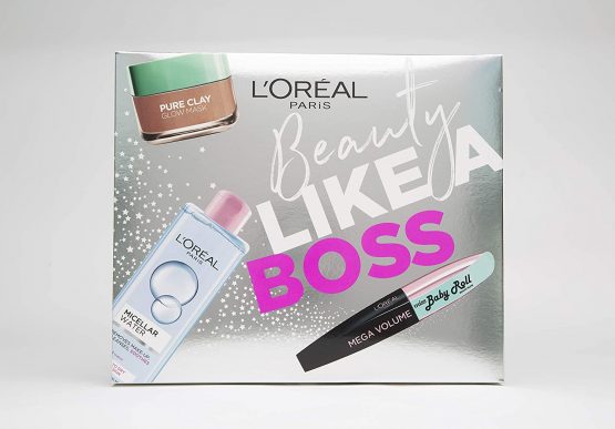 L'Oreal Paris Beauty Like A Boss Micellar, Face Mask & Mascara Gift Set For Her - Image 4