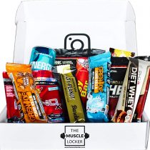 Protein bar Snack Box whey Protein Isolate Protein Cookies Healthy Snacks Low Calorie Protein Snacks Selection Packs Low carb high Protein flapjack Bars The Muscle Locker