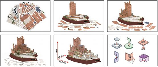 Game of Thrones Red Keep 3D Puzzle - Image 4