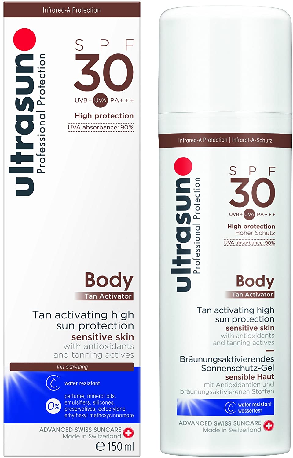 Ultrasun Body Tan Activator SPF30 150ml, 150 ml (Pack of 1)