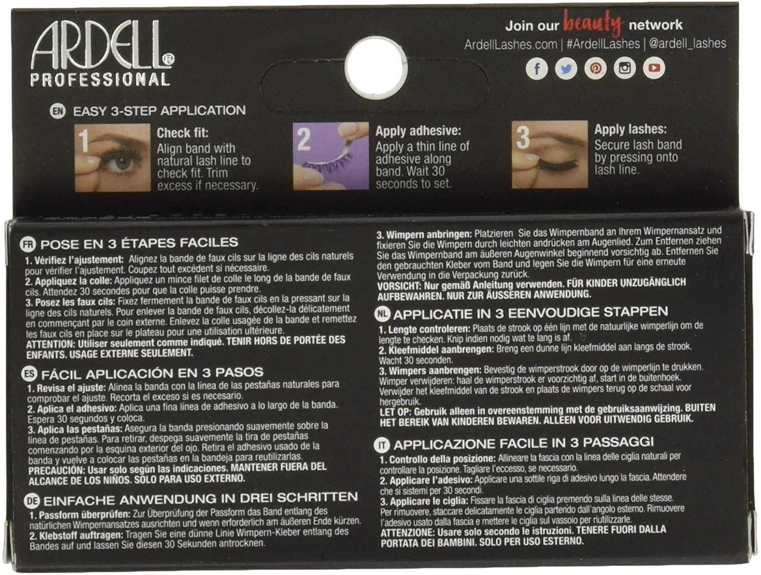 Ardell Faux Minx Wispies, No Color - Image 3