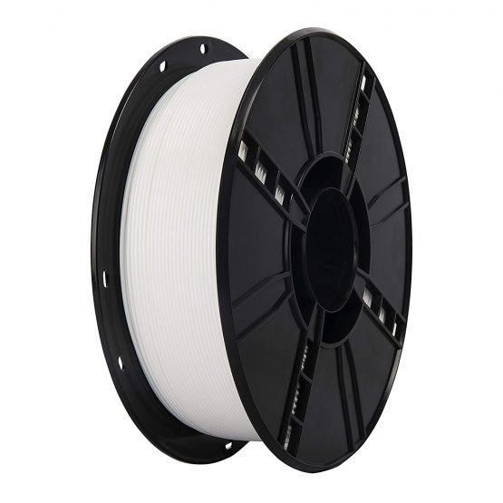 PLA Filament 1.75mm 1kg, TINMORRY PLA Filament 3D Printing Materials for 3D Printer, 1 Spool, Cool White - Image 2