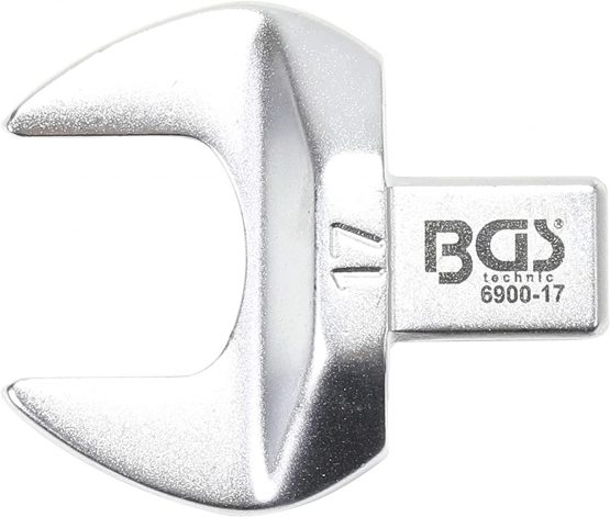 BGS 6900-17 | Open-End Push Fit Spanner | 17 mm | Square Size 9 x 12 mm