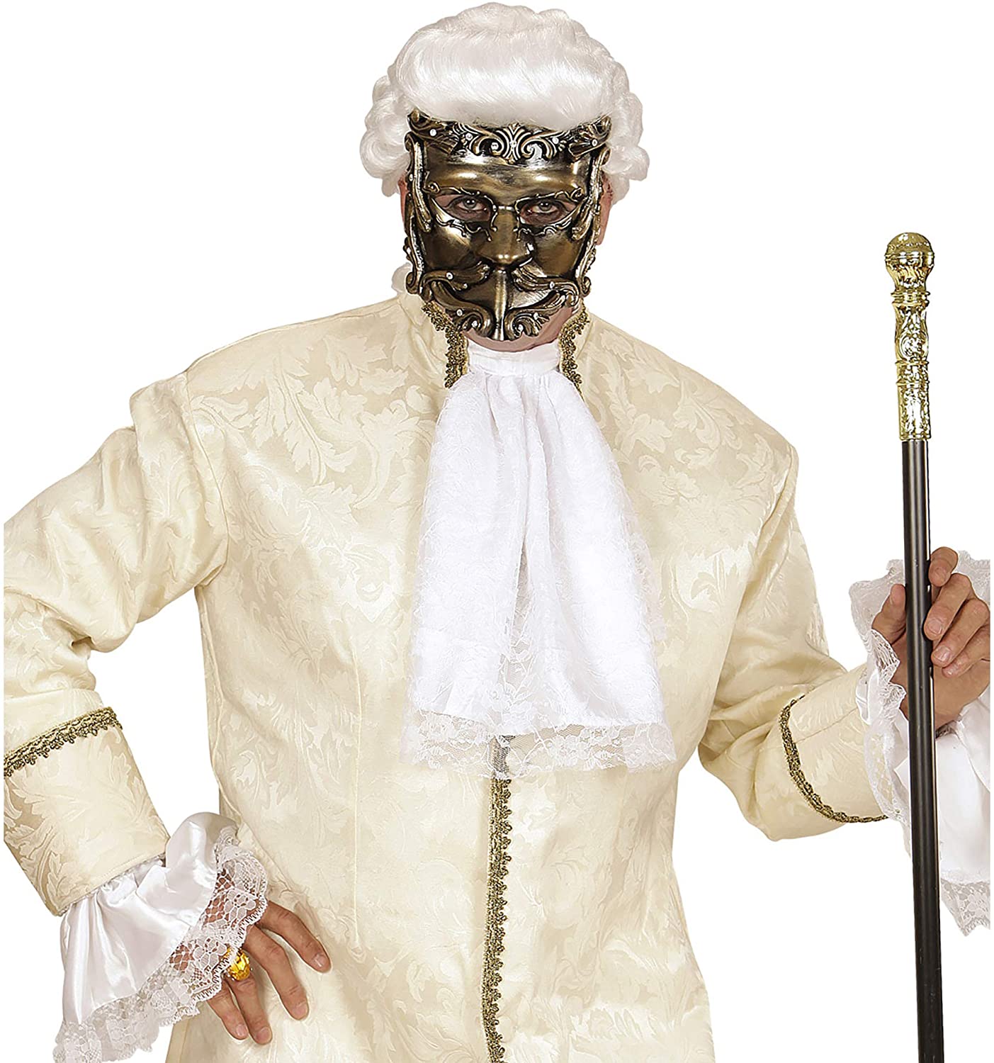 Widmann DELUXE BRONZE BAROQUE CASANOVA MASK - Image 3