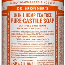 Dr Bronner's 946 ml Organic Tea Tree Castile Liquid Soap