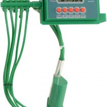Automatic Micro Drip Irrigation Kit Watering Timer Irrigation Controller Watering System for Indoor Plants, Green