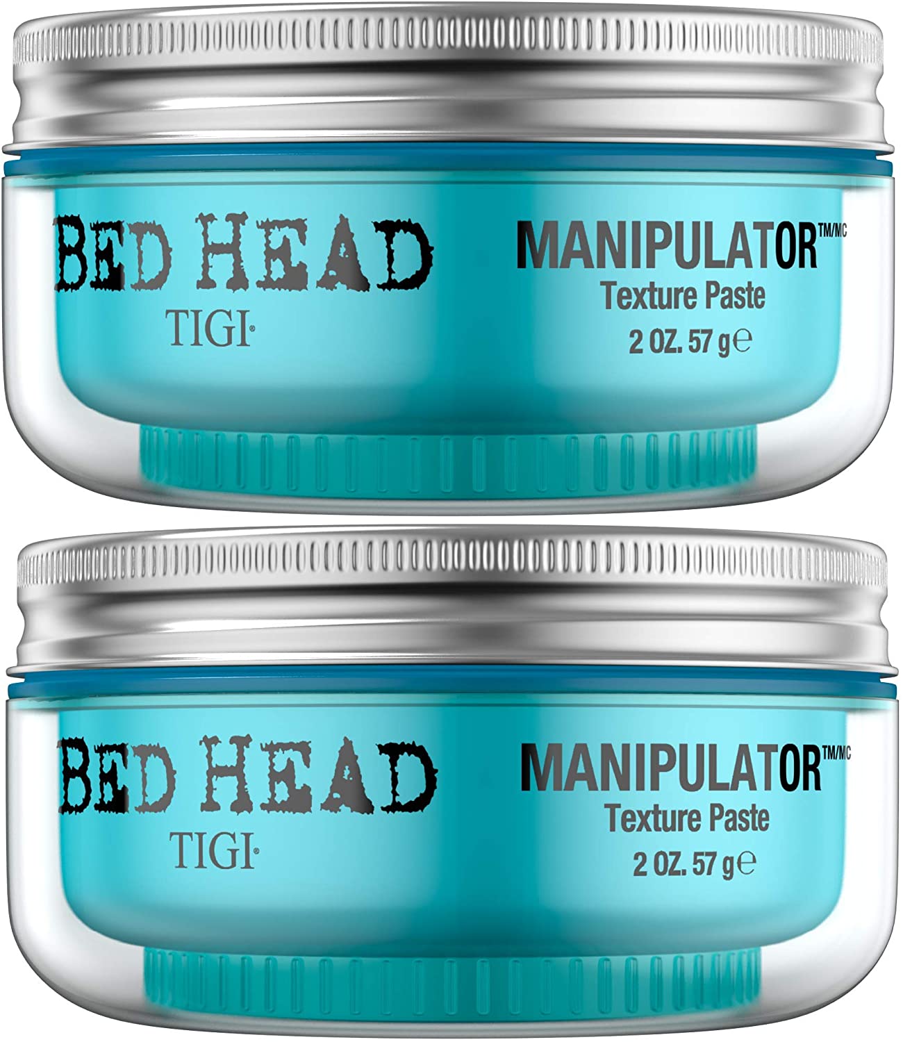 Bed Head by Tigi Manipulator Hair Styling Texture Paste for Firm Hold 57 g, Pack of 2, 57 g (Pack of 2)