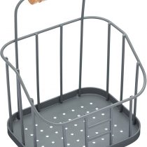 KitchenCraft Living Nostalgia Metal Kitchen Sink Tidy, 17 x 14 x 11 cm