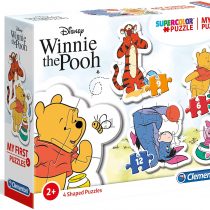 Clementoni - 20820 - My First Puzzle - Disney Winnie the Pooh - 3-6-9-12 pieces - Made in Italy - jigsaw puzzle children age 2+