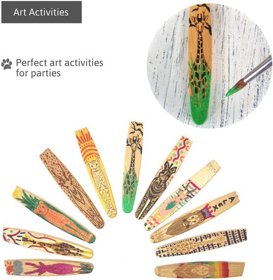 Kids Bamboo Toothbrushes for Children Age 6+ | 4 Pack Tapered Soft Bristle Toothbrush | Hygienically Sealed Organic & Natural | Perfect Eco Gift | Wooden, Vegan Friendly & Biodegradable - Image 3