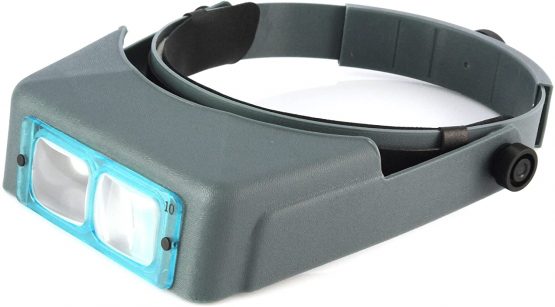 Optivisor DA-10 3.5x Head Band Handsfree Magnifier Visor