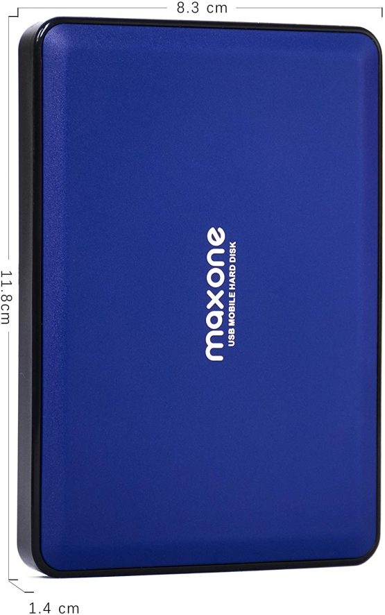 2.5'' Portable External Hard Drives 500GB-USB 3.0 HDD Backup Storage for PC, Desktop, Laptop, Mac, MacBook, Xbox One, PS4, TV, Chromebook, Windows - Black - Image 3