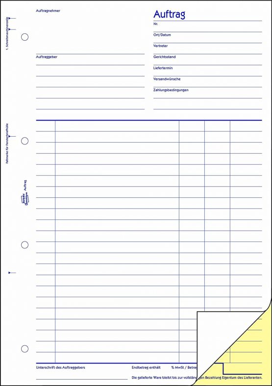 Avery Zweckform 1728- Delivery Note Pad A4 -Pack 2x 40 Sheets - Image 2
