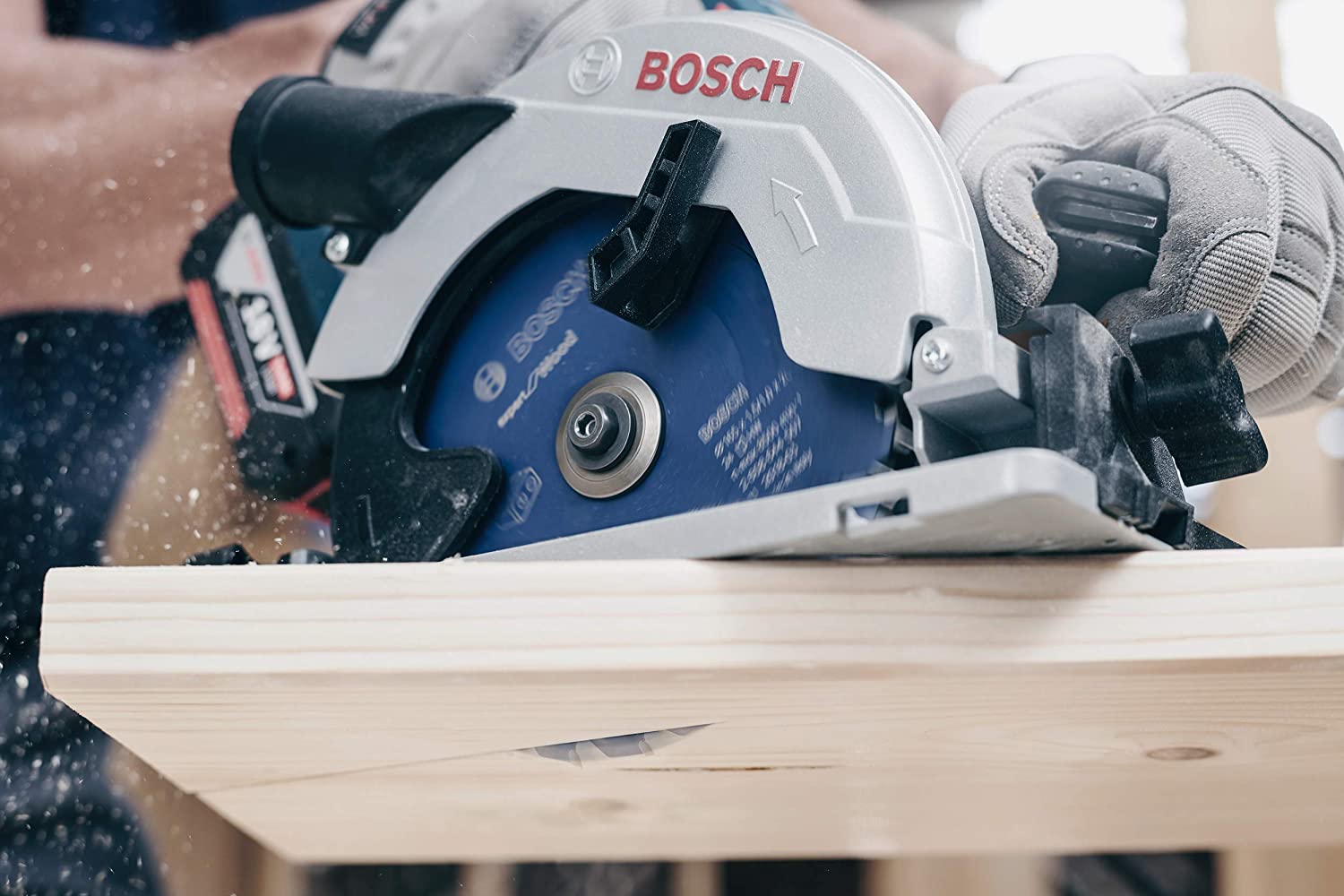 Bosch Professional Circular Saw Blade Expert (for Wood 254 x 30 x 2.1 mm, 60 teeth; Accessories: Cordless Circular Saw) - Image 4