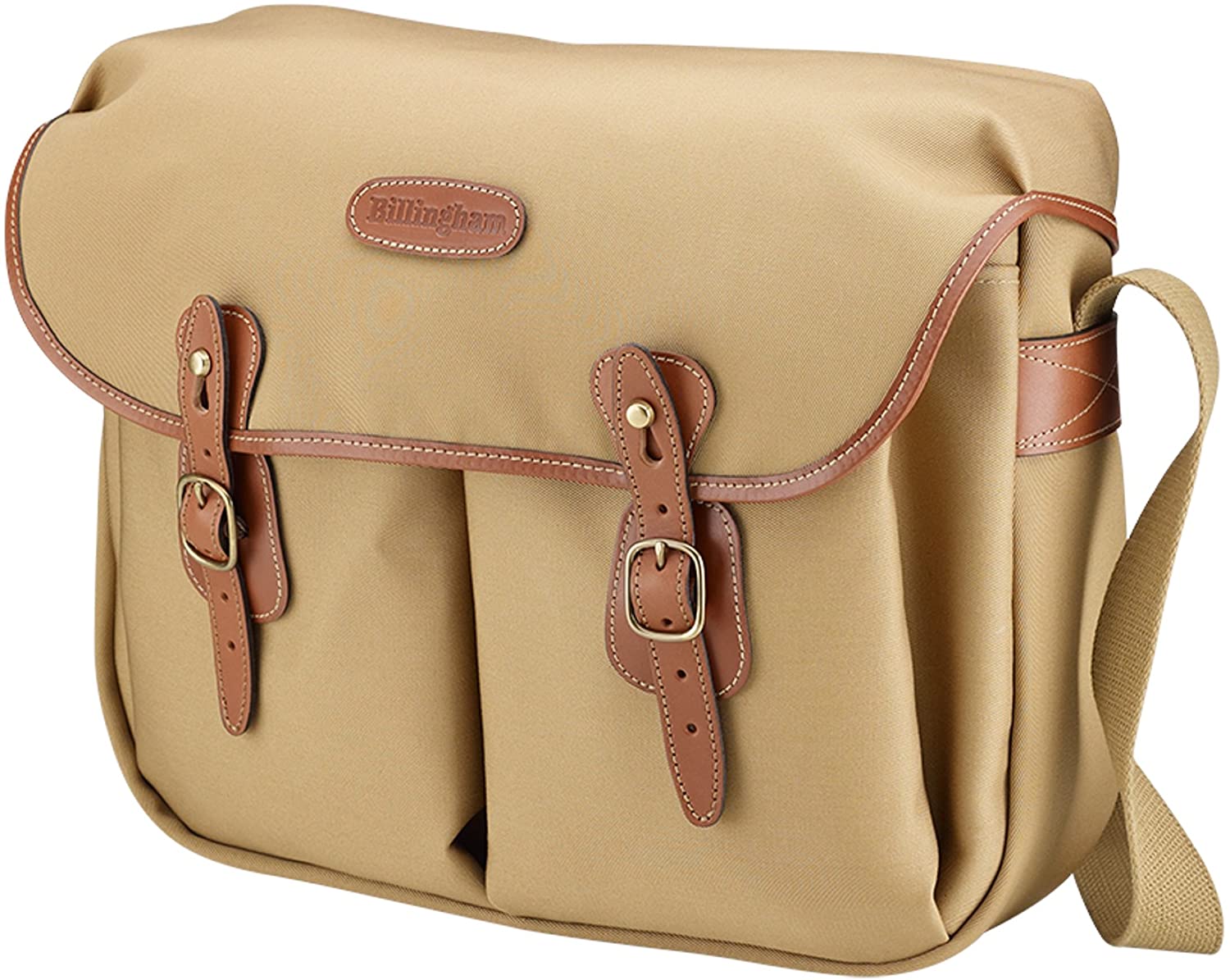 Billingham Hadley Large Camera Bag (Khaki Canvas / Tan Leather)