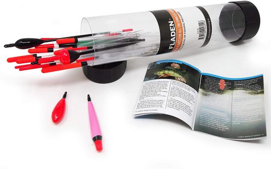 FLADEN Fishing - 25 Piece Assorted LAKE and RIVER Coarse Fishing Floats Collection in a Float Tube - Come with handy fishing guide [21-01] - Image 3