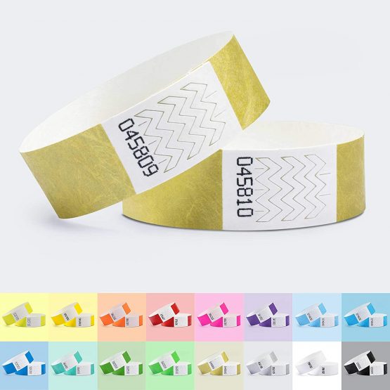linie zwo®, Pack of 100 wristbands Tyvek® 19 mm - Image 2