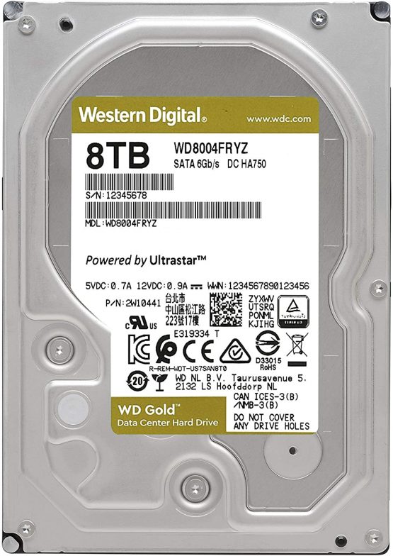Western Digital HDD Gold 8 TB SATA 256 MB 3.5 Inch - Image 2