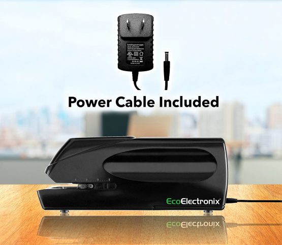 EX-25 Automatic Heavy Duty Electric Stapler - Includes Staples, Power Cable and Lifetime Coverage by EcoElectronix - Jam-Free Design, 25 Sheet, Full-Strip Staple Capacity, For Professional and Home Office Use - Image 4