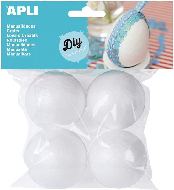Apli 946038 - Porexpan Balls Ø45mm - 4 Units