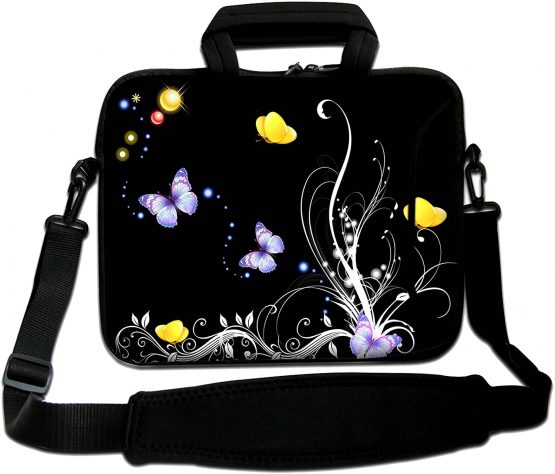 15" 15.2" 15.4" 15.6" inch Laptop Notebook Soft Bag Neoprene Case With Handle and Shoulder Strap
